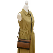 6028 DOUBLE ZIP CROSSBODY BAG